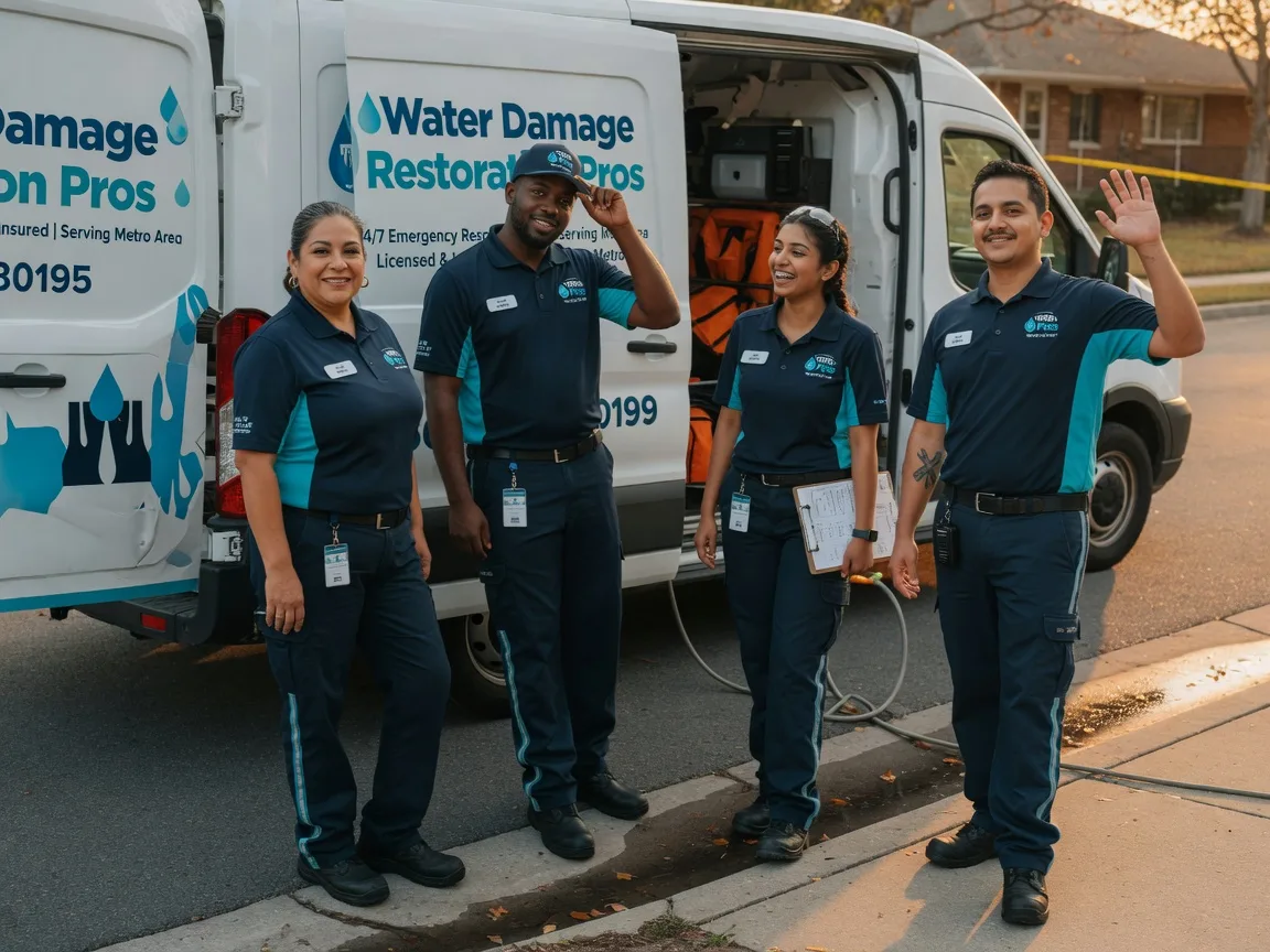 Water Damage Restoration company in Forney, TX
