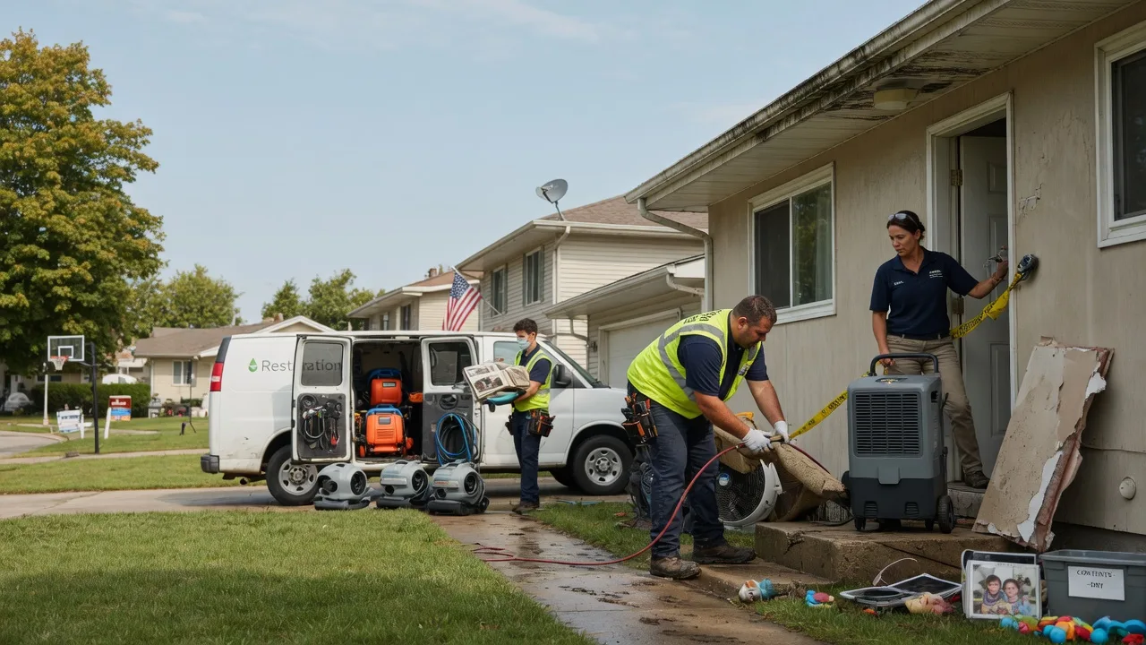 Water Damage Restoration in Forney, TX near me